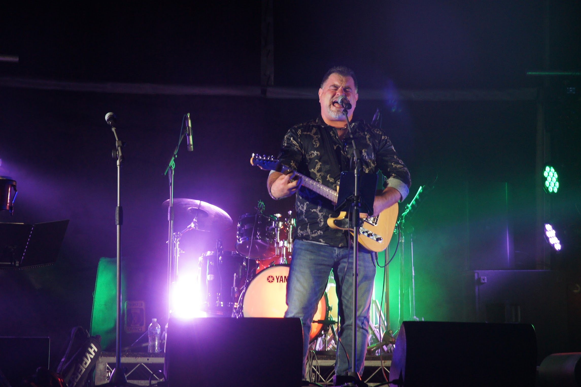 Shane performing live at a private function